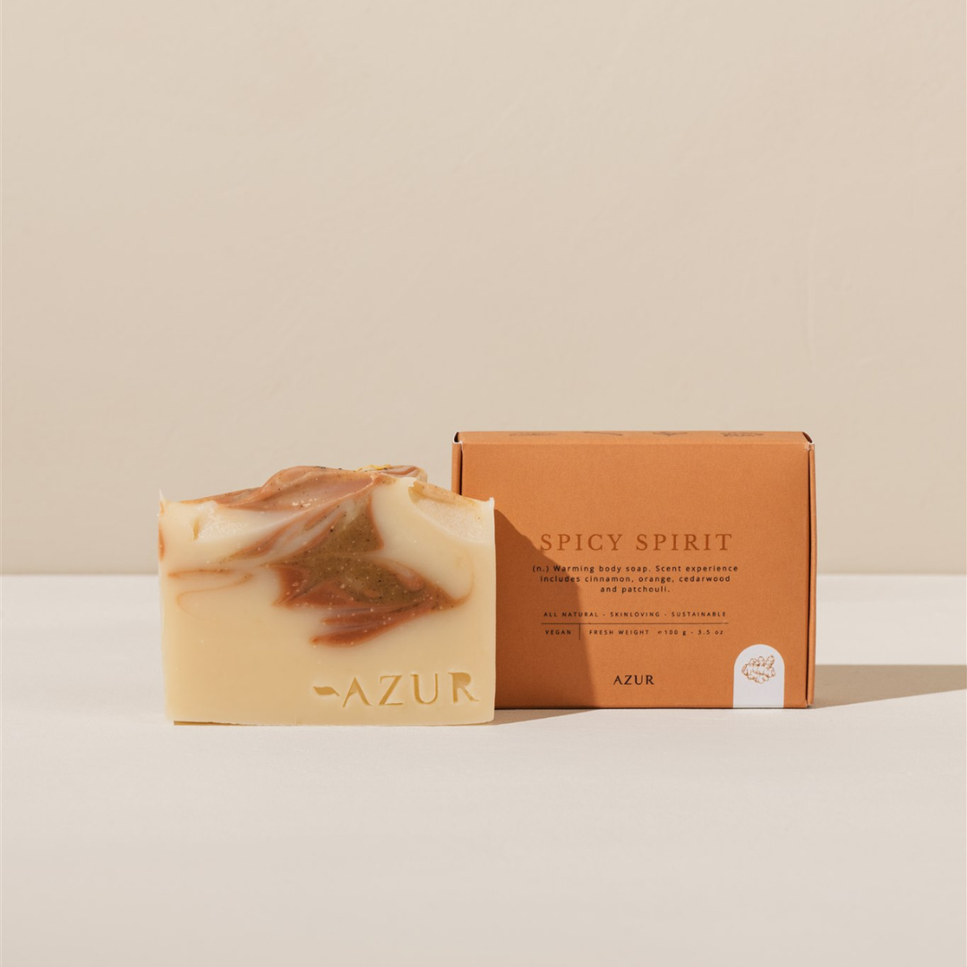Esprit épicé | Barre de savon naturelle | Fait main