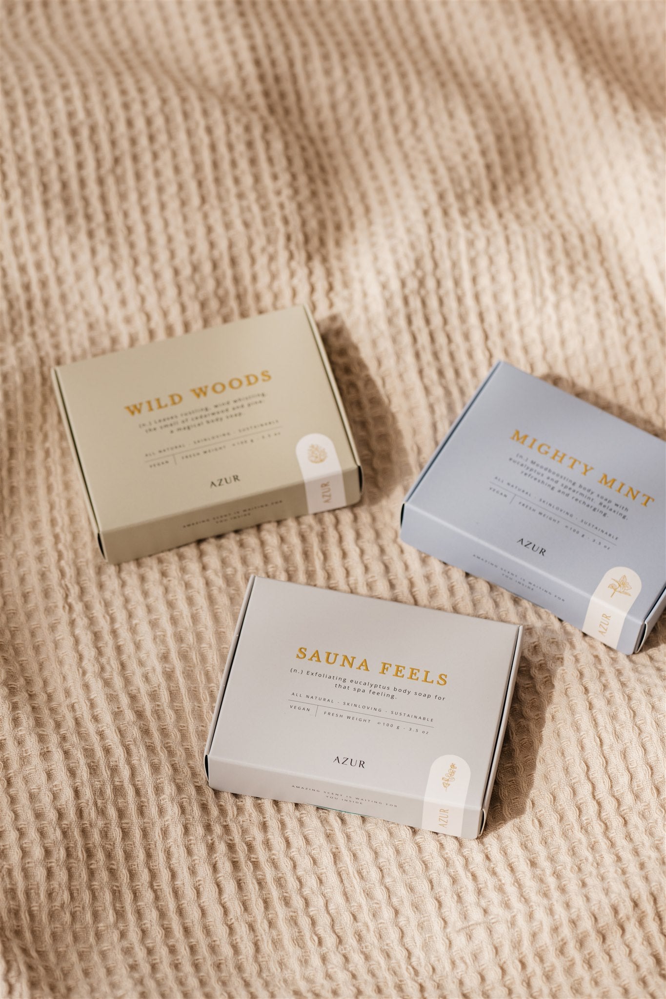 Sensation de sauna | Barre de savon exfoliante naturelle | Fait main
