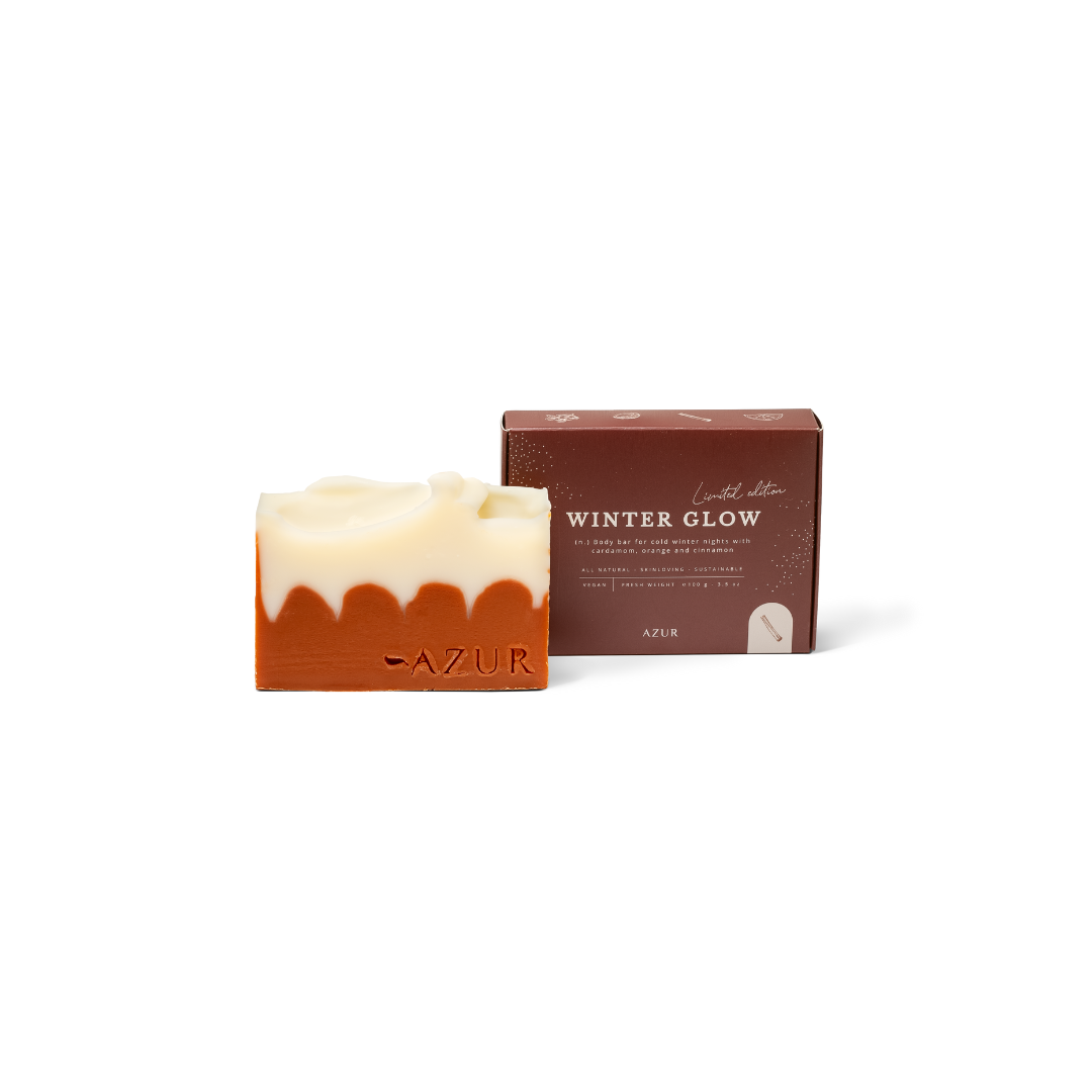 Lueur hivernale | Barre de savon naturelle | Fait main