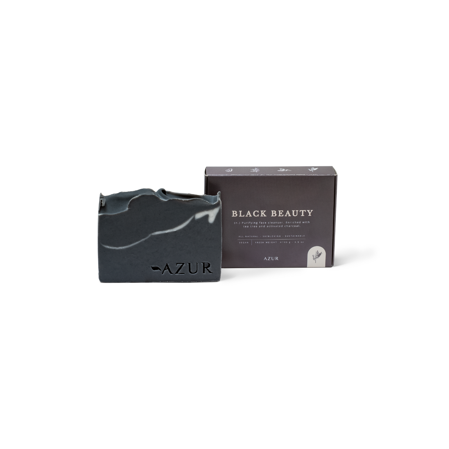 BLACK BEAUTY face bar (set of 8)
