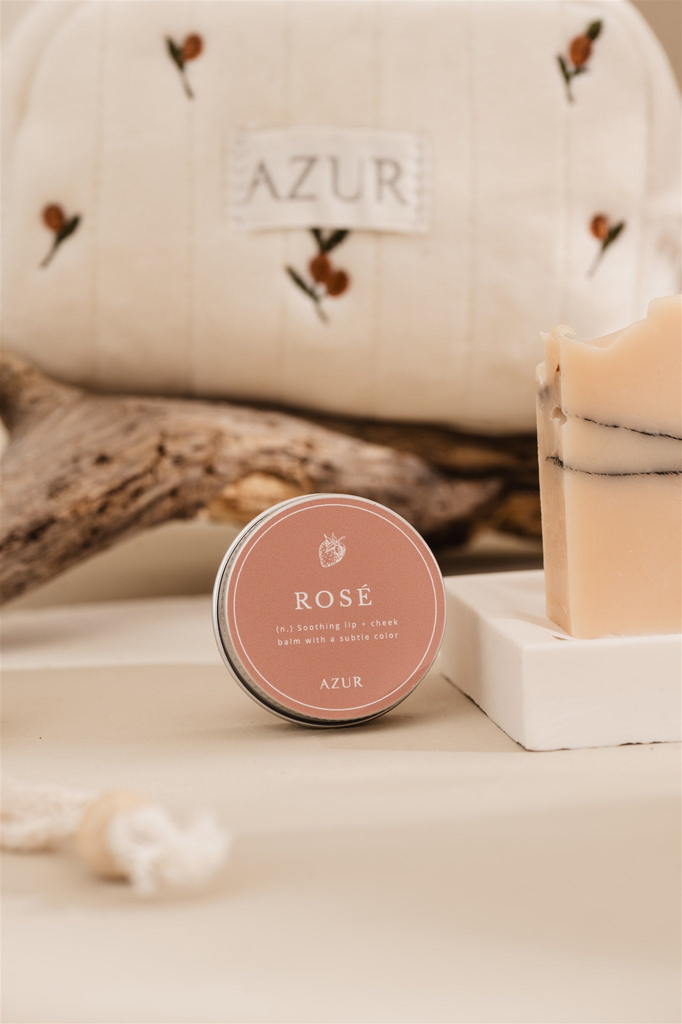 Rosé | Natuurlijke lippenbalsem roze