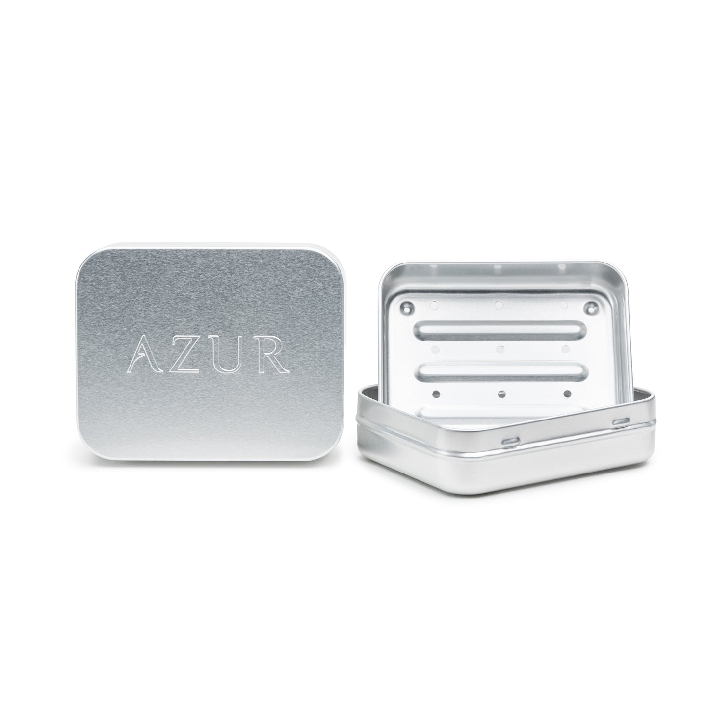 Travel Tin Soap | With draining tray | Sustainable travel