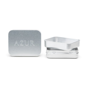 Travel Tin Soap | With draining tray | Sustainable travel