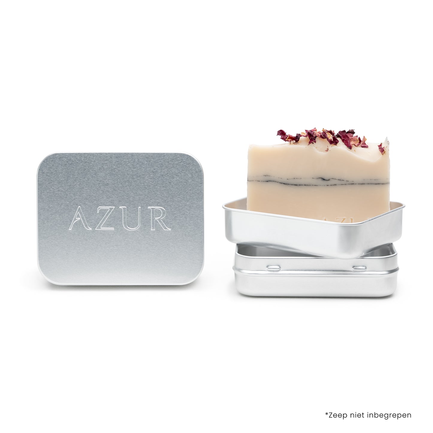Travel Tin Soap | With draining tray | Sustainable travel