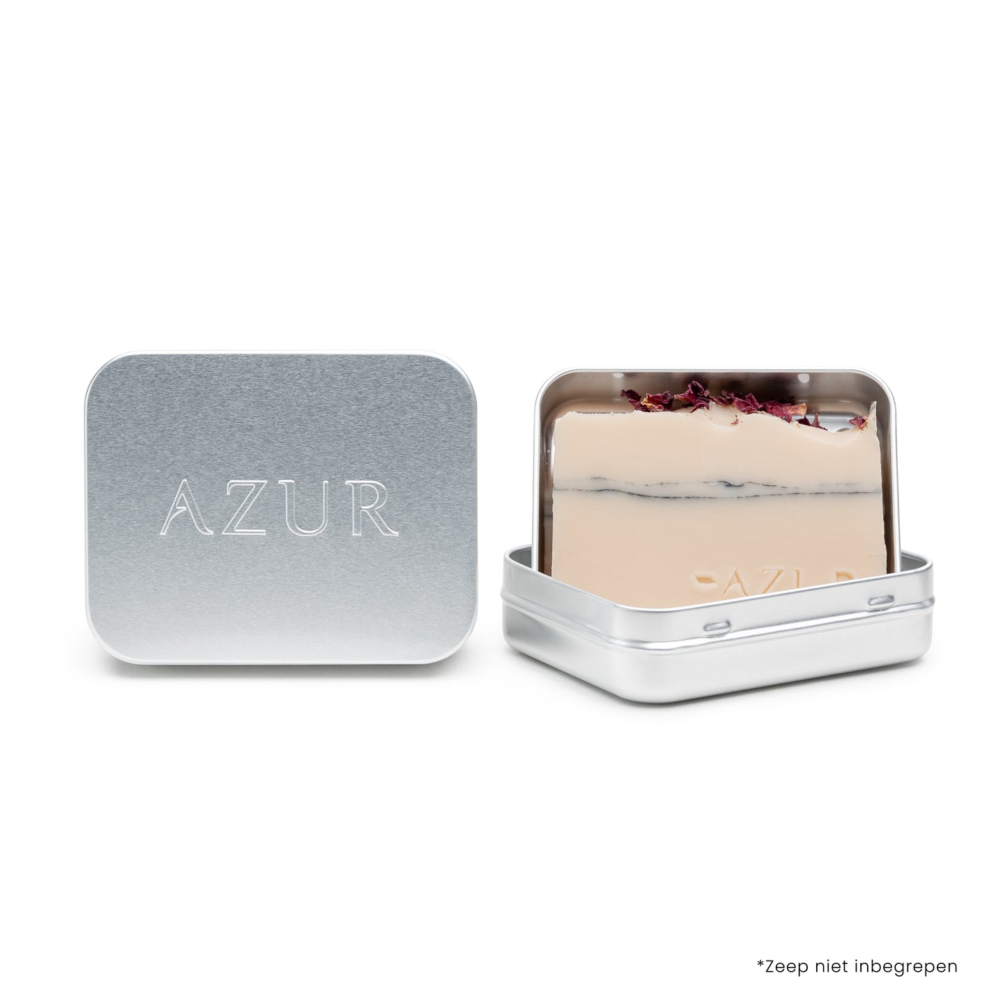 Travel Tin Soap | With draining tray | Sustainable travel