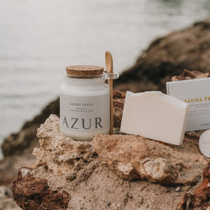 Sensation de sauna | Barre de savon exfoliante naturelle | Fait main 