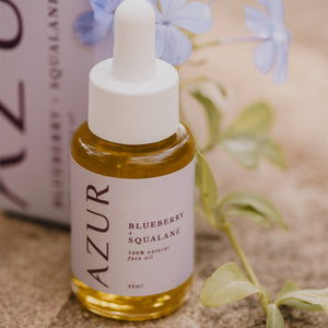 Face Oil SQUALANE + BLUEBERRY (set of 2)