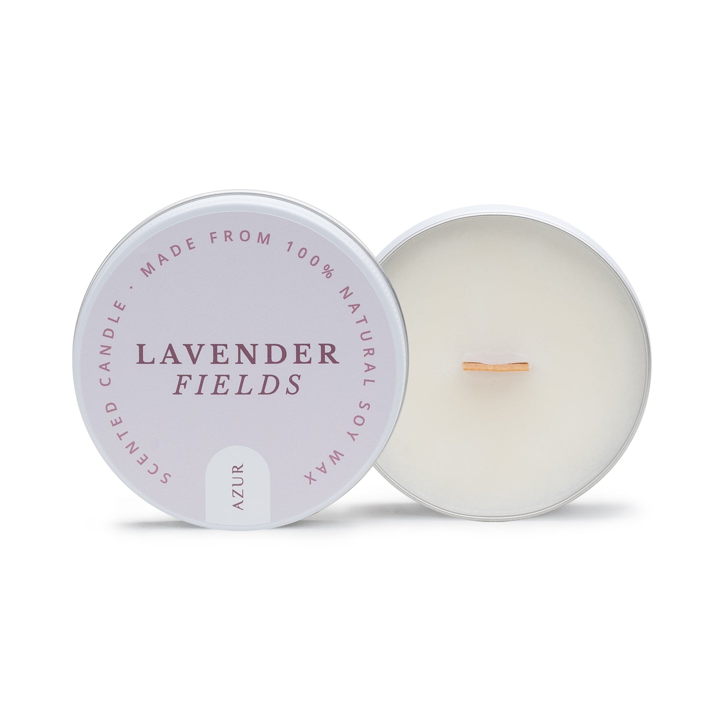 LAVENDER FIELDS | Scented Candle | Tin 75 mL (Set of 6)