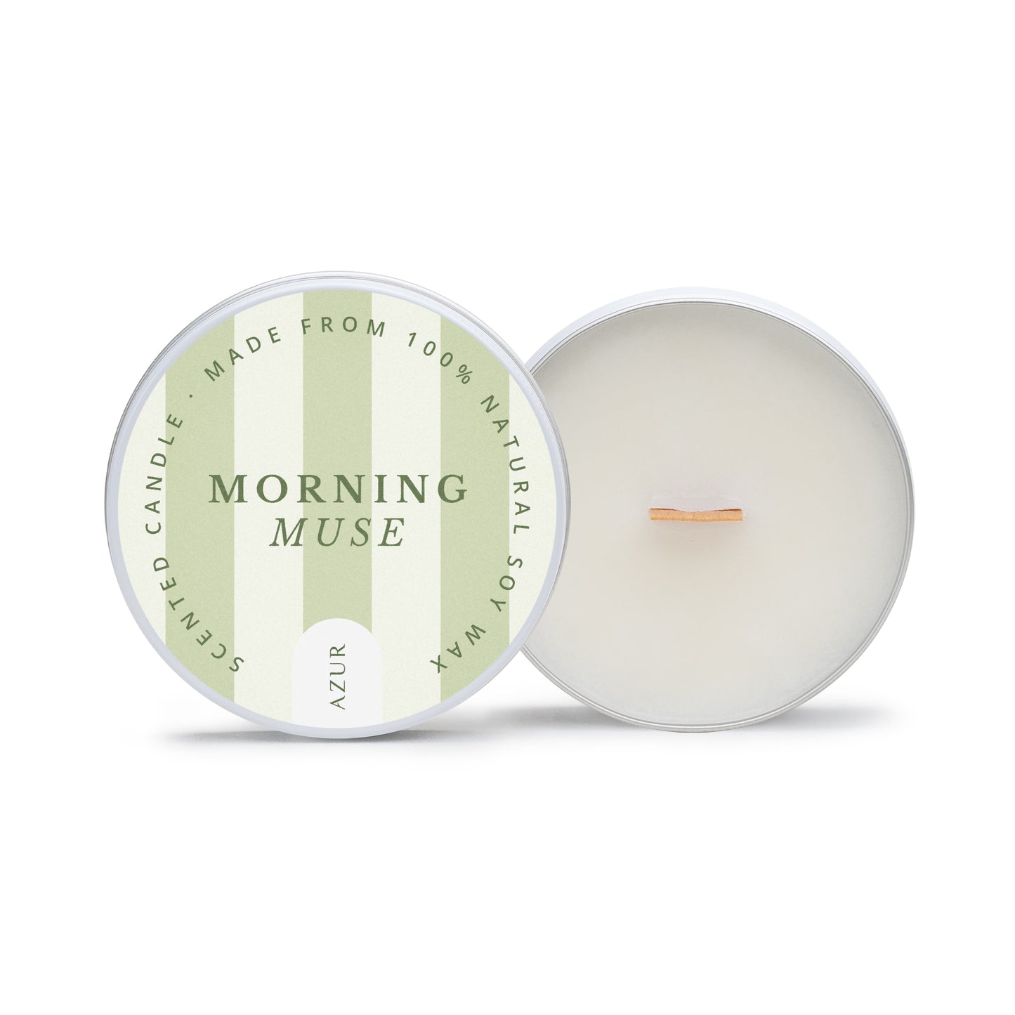MORNING MUSE | Scented Candle | Tin 75 mL (Set of 6)