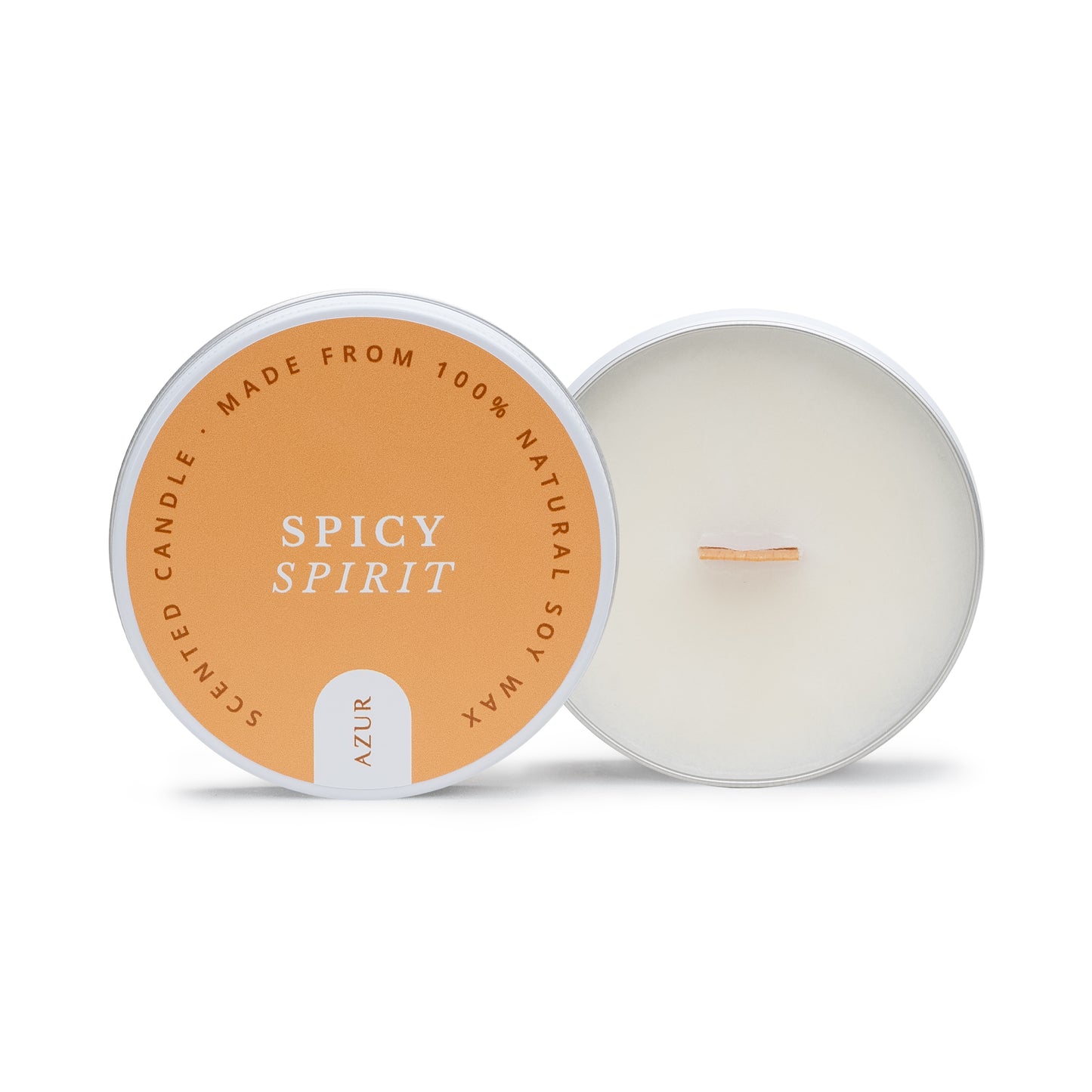 SPICY SPIRIT | Scented Candle | Tin 75 mL (Set of 6)