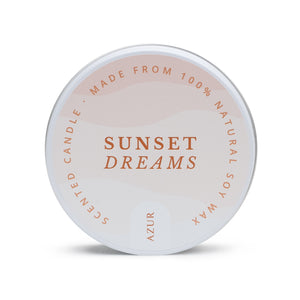 SUNSET DREAMS | Scented Candle | Tin 75 mL (Set of 6)