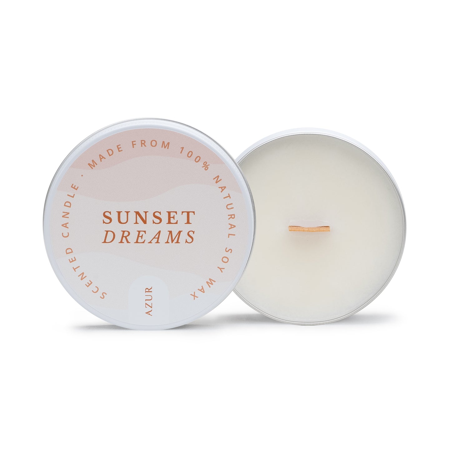 SUNSET DREAMS | Scented Candle | Tin 75 mL (Set of 6)