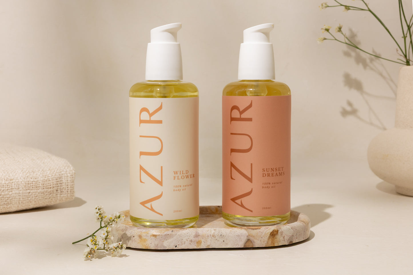 BODY OIL Sunset Dreams (set of 2) (NEW)