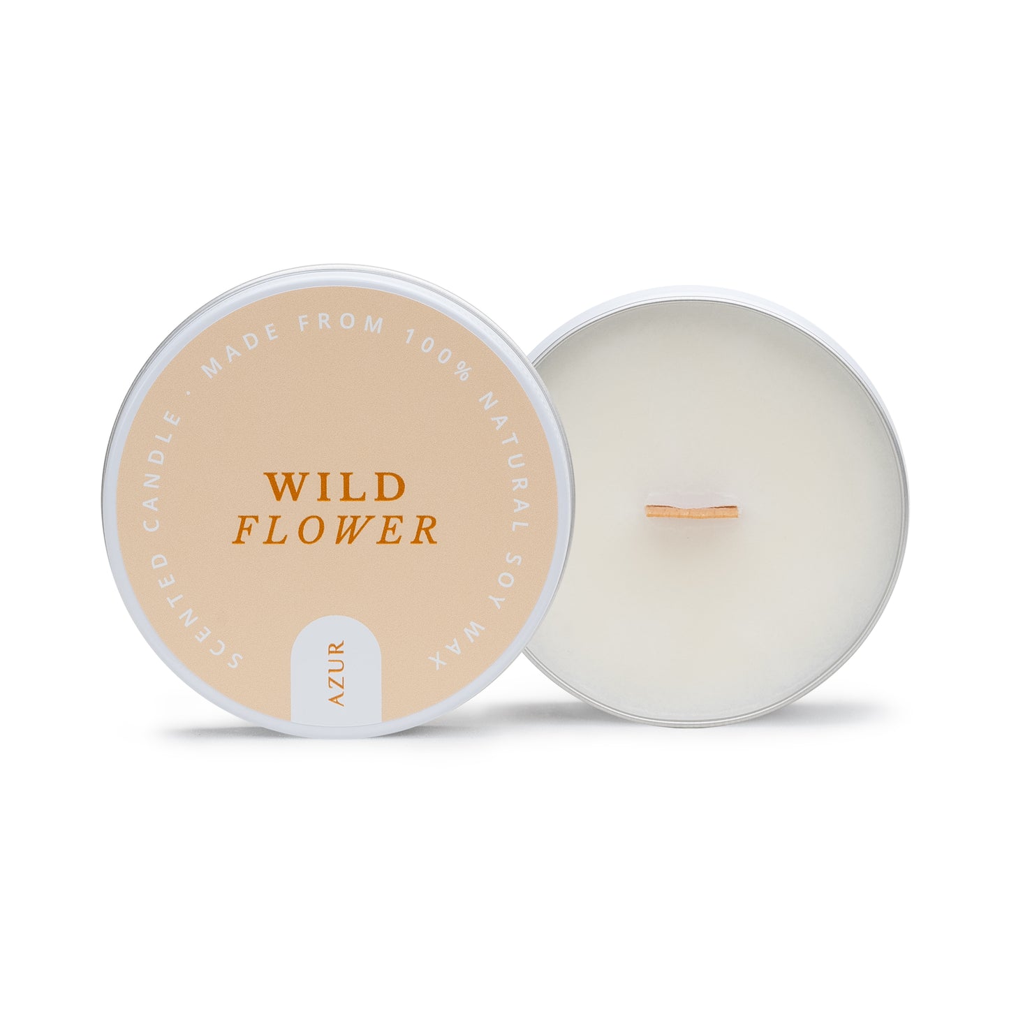 WILD FLOWER | Scented Candle | Tin 75 mL (Set of 6)
